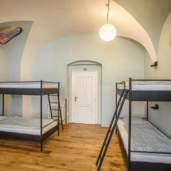 Ahoy! Hostel Кровать в общем номере с двухъярусной кроватью фото 10