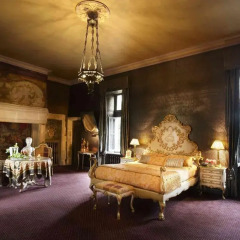 Отель Château de Codignat 5* Люкс разные типы кроватей фото 2