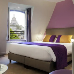Отель Timhotel Montmartre 3* Люкс с различными типами кроватей фото 4