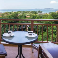 Апартаменты Emerald Palace - Serviced Apartment Паттайя балкон