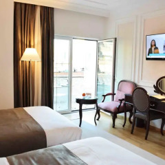 Отель Xheko Imperial Hotel Албания, Тирана - отзывы, цены и фото номеров - забронировать отель Xheko Imperial Hotel онлайн комната для гостей фото 4