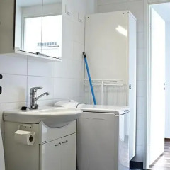 Отель Forenom Apartments Airport Финляндия, Вантаа - отзывы, цены и фото номеров - забронировать отель Forenom Apartments Airport онлайн ванная