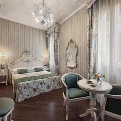 Отель Antica Locanda al Gambero 3* Стандартный номер с различными типами кроватей фото 12