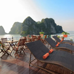 Отель Halong Golden Bay Cruise пляж