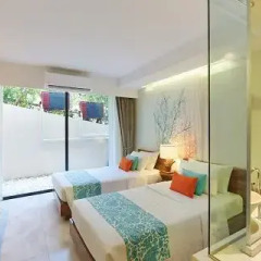 Отель Bandara Phuket Beach Resort 4* Улучшенный номер с различными типами кроватей фото 9