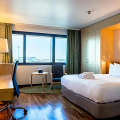 Отель Hilton Helsinki Airport 4* Представительский номер с двуспальной кроватью фото 3