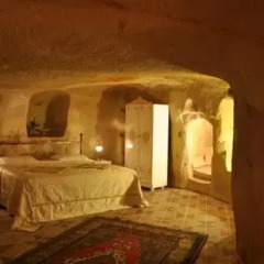 Sinasos History Cave Hotel Стандартный номер с двуспальной кроватью