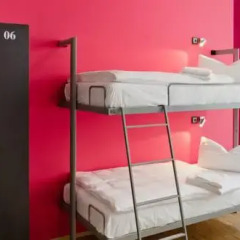 Five Elements Hostel Leipzig Улучшенный номер с различными типами кроватей фото 6