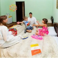 Гостиница Пансионат Undersun ДельКон 2* Стандартный семейный номер с разными типами кроватей фото 4