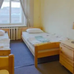 Chicago Hostel Стандартный номер с двуспальной кроватью (общая ванная комната)