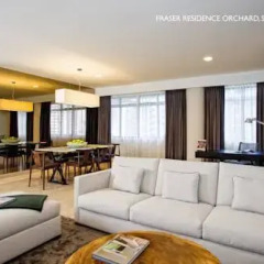 Отель Fraser Residence Orchard Апартаменты с 2 отдельными кроватями фото 5