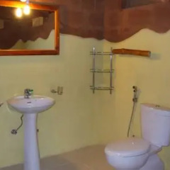 Отель Kirinda Beach Resort 2* Шале с различными типами кроватей фото 8