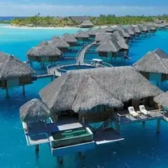 Отель Four Seasons Resort Bora Bora 5* Люкс с различными типами кроватей фото 16