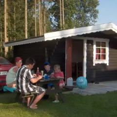 Отель Skovlund Camping & Cottages Коттедж Эконом фото 4
