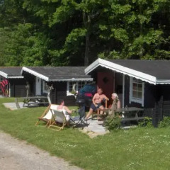 Отель Skovlund Camping & Cottages Коттедж Эконом