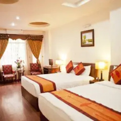 Hanoi Vision Boutique Hotel 3* Стандартный семейный номер с двуспальной кроватью