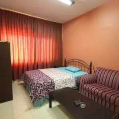 Апартаменты Al Waha Furnished Apartments Студия Делюкс с различными типами кроватей фото 5