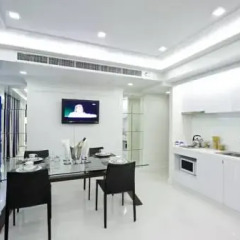 Отель Rocco Huahin Condominium Люкс с различными типами кроватей фото 29