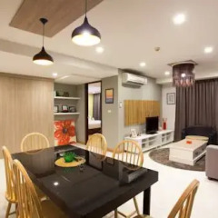 Отель Rocco Huahin Condominium Апартаменты с 2 отдельными кроватями фото 37