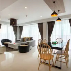 Отель Rocco Huahin Condominium Апартаменты с 2 отдельными кроватями