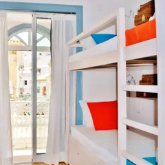 Ale-Hop Albufeira Hostel Кровать в общем номере с двухъярусной кроватью