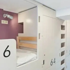 Graffiti L Hostel Кровать в общем номере фото 33