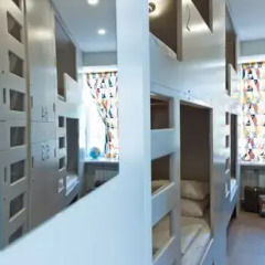Graffiti L Hostel Кровать в общем номере фото 36