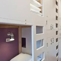 Graffiti L Hostel Кровать в общем номере фото 32