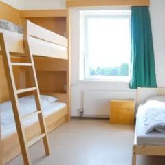 Hostel Marmota Кровать в общем номере с двухъярусной кроватью