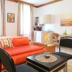 Отель Domizil Wien - Cityapartments Улучшенная студия с различными типами кроватей фото 2