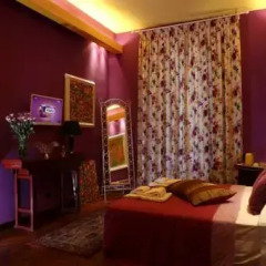 Отель La Casa Dell'Artista Стандартный номер с двуспальной кроватью (общая ванная комната)
