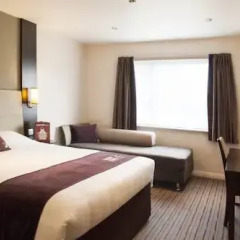 Отель Premier Inn Exeter (M5 J29) 3* Стандартный номер с различными типами кроватей фото 12