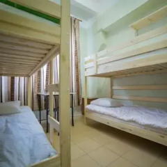 Paveletskaya Hostel Кровать в общем номере двухъярусные кровати фото 11