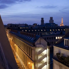 Отель Hôtel Le Petit Belloy Saint-Germain балкон