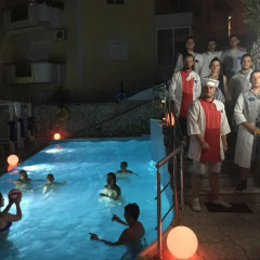 Hotel Olympia Саранда бассейн