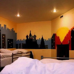Chicago Hostel Кровать в общем номере с двухъярусной кроватью фото 13
