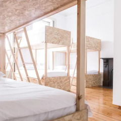 Porto Republica Hostel & Suites Кровать в общем номере двухъярусные кровати фото 4