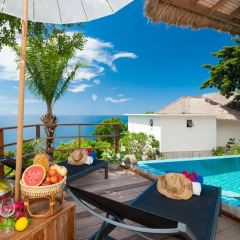 Отель Cape Shark Pool Villas 4* Студия с различными типами кроватей фото 6