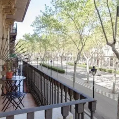 Апартаменты Apartment Minimalist Bcn Centre Барселона балкон