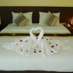 Отель Patong Palm Guesthouse Номер Делюкс разные типы кроватей фото 3