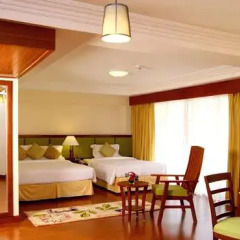 Отель Kalim Resort 3* Улучшенный номер с 2 отдельными кроватями фото 2