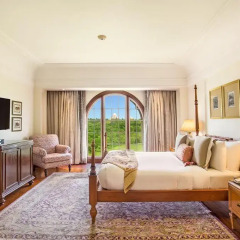 Отель The Oberoi Amarvilas, Agra 5* Люкс повышенной комфортности с различными типами кроватей фото 4