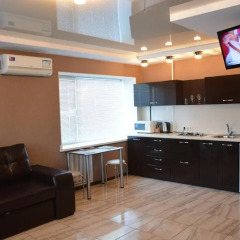 Апартаменты Studio Naberezhnaya Lenina 16A комната для гостей фото 3