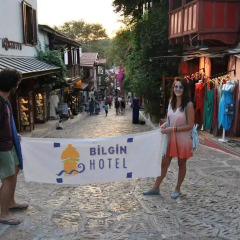 Отель BILGIN Каш приотельная территория