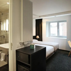 Отель Hôtel Van Belle 3* Семейный номер Делюкс с двуспальной кроватью фото 3