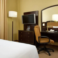 Гостиница Hilton Москва Ленинградская 5* Гостевой номер Hilton с двуспальной кроватью фото 2