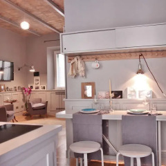 Отель Testaccio Loft в номере