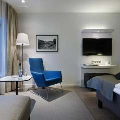 Отель Gothia Towers 4* Стандартный семейный номер с двуспальной кроватью фото 8