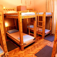 Hostel and Apartments Skadarlija Sunrise Кровать в общем номере с двухъярусной кроватью фото 8