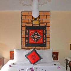 Отель Thien Thanh Boutique 3* Номер Делюкс фото 2